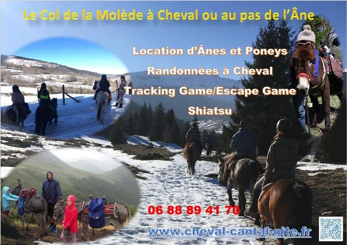 Le Col de la Molède à cheval ou au pas de l'âne image
