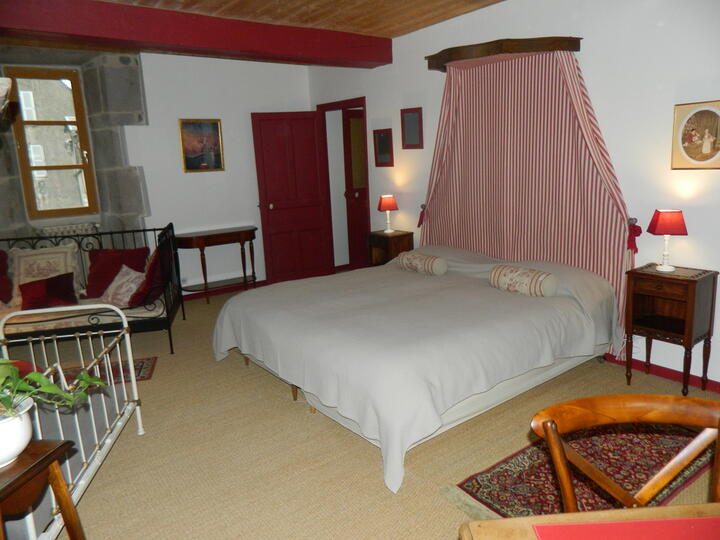 grande chambre du 1er étage suite