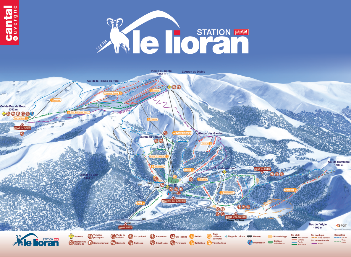 Plan des Pistes Plan des Pistes